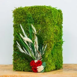 Urne végétale ROUGE INFINI