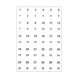 Planche étiquettes...